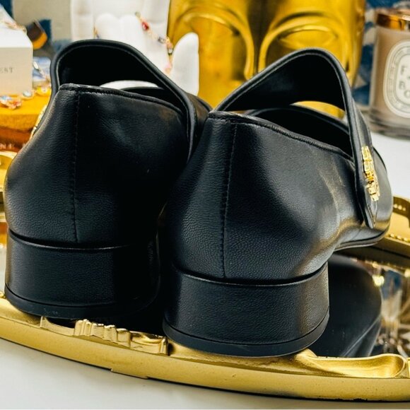 🆕 TORY BURCH 🧿 NWOB Cap-Toe Mary Jane Heeled Ballet Flat, Black, Sz US 7 - Picture 10 of 15